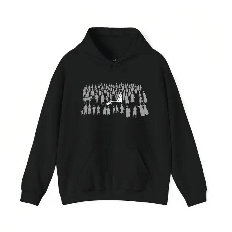 By His Wounds We Are Healed black hoodie