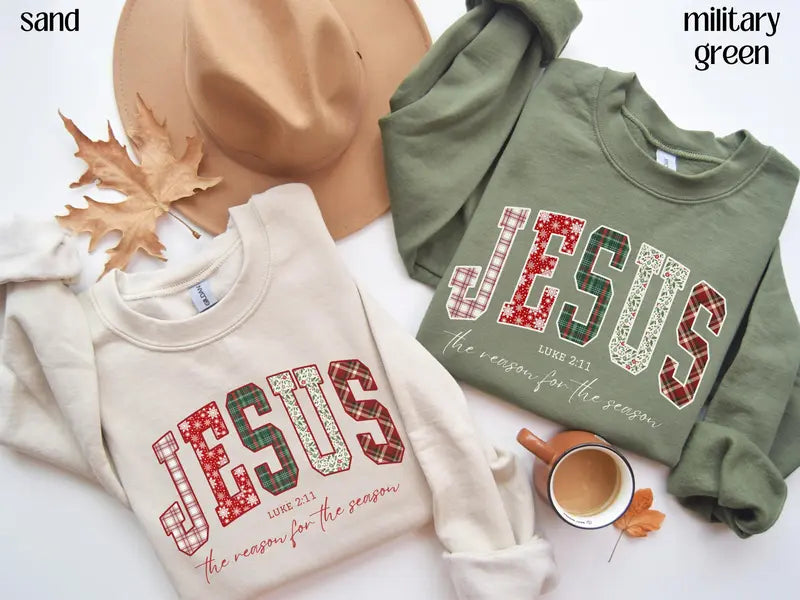Jesus reason for the season Christmas faith shirt