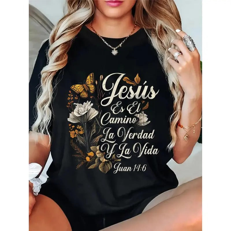 Jesus Es El Camino Spanish faith shirt