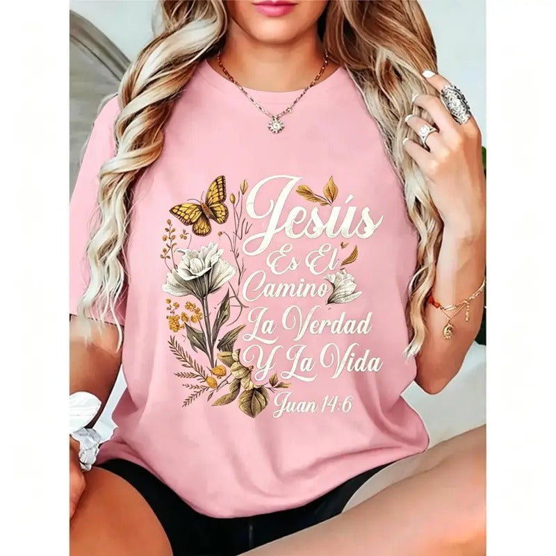 Jesus Es El Camino Spanish faith shirt