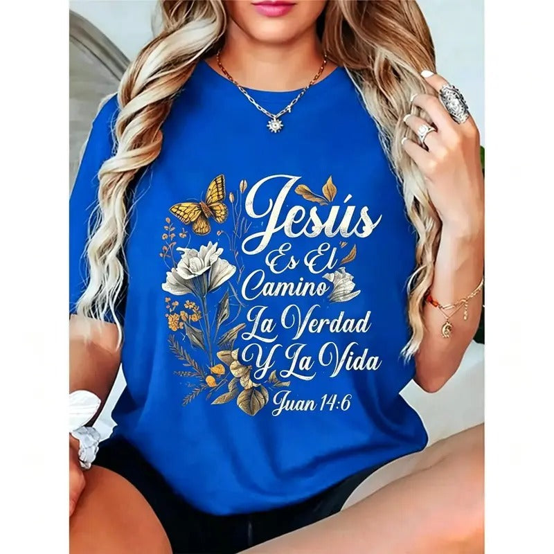 Jesus Es El Camino Spanish faith shirt