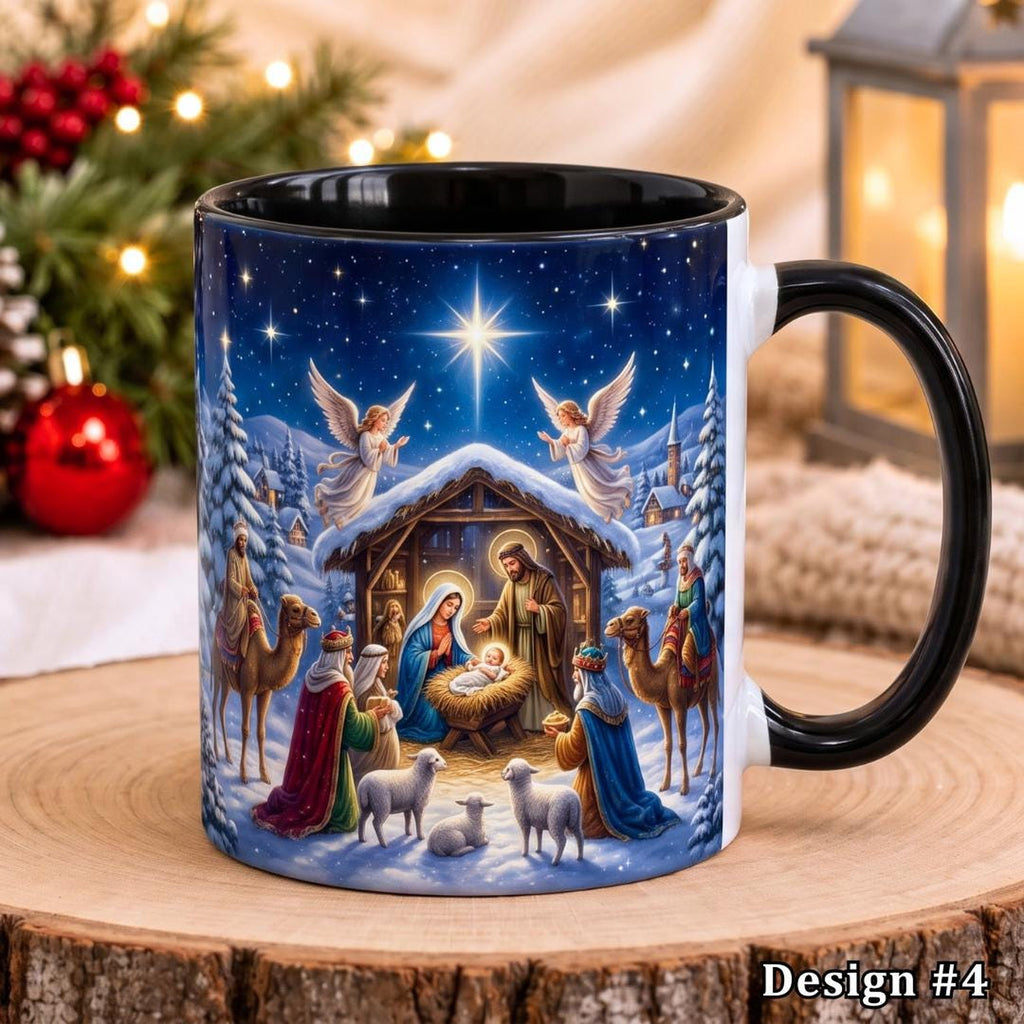 The Greatest Gift Of All Mug | Nativity Matthew 1:21 Christmas Cup ...