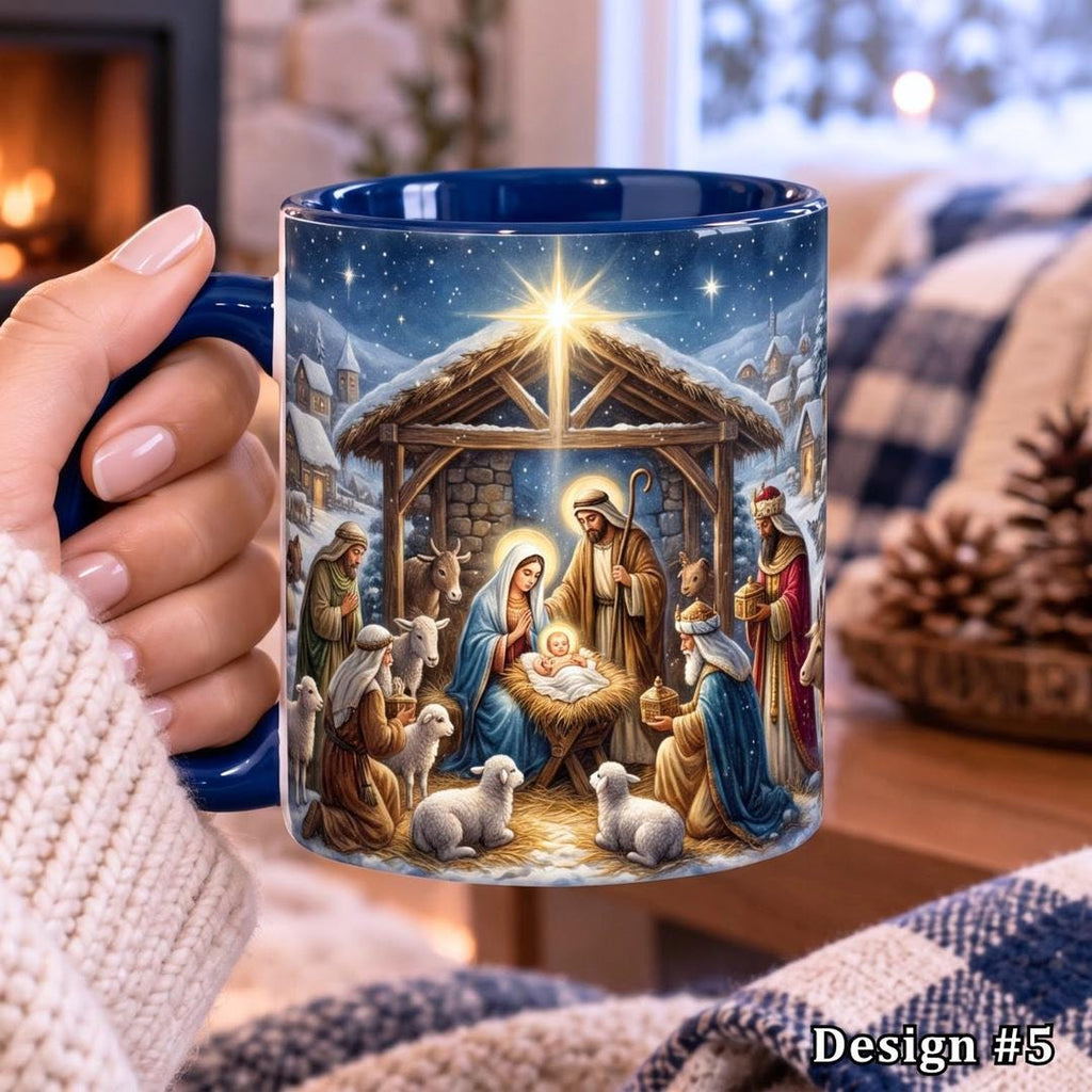 The Greatest Gift Of All Mug | Nativity Matthew 1:21 Christmas Cup ...