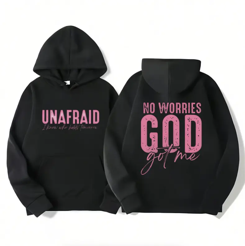Unafraid I Know Who Holds Tomorrow front, No Worries God Got Me back Christian shirt