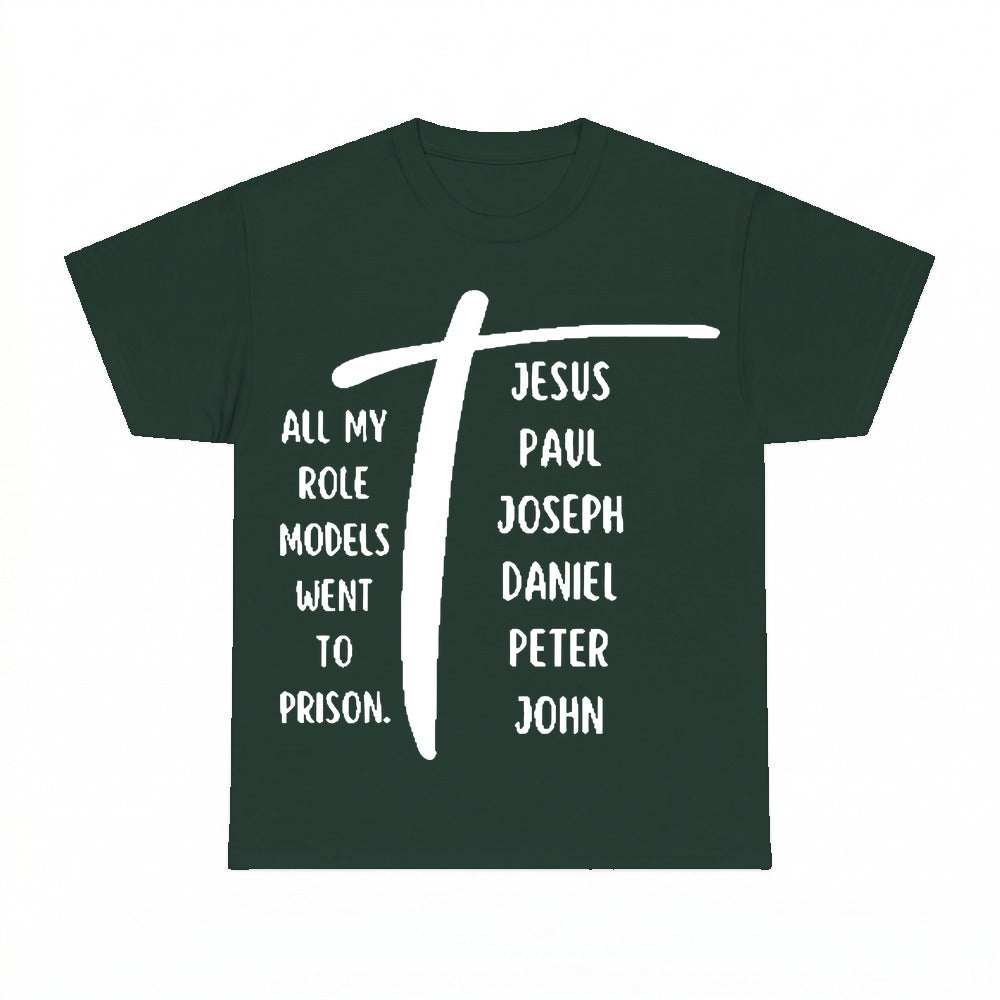 All My Role Models Went To Prison shirt - Forest Green