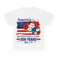 America God Shed His Grace shirt - White