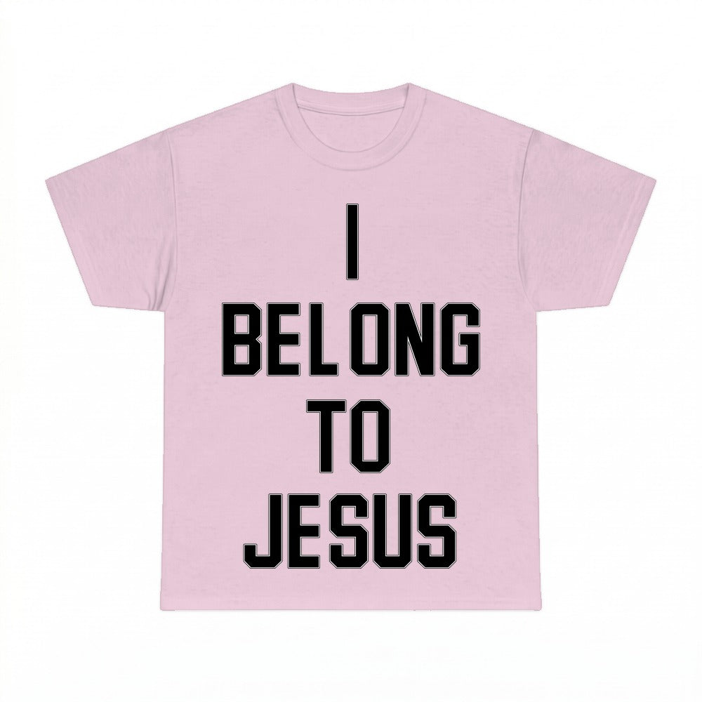 I Belong To Jesus shirt - Light Pink