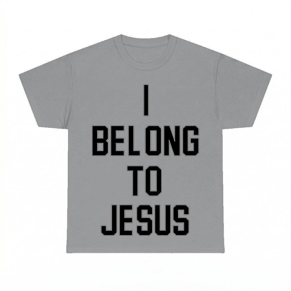 I Belong To Jesus shirt - Sport Grey