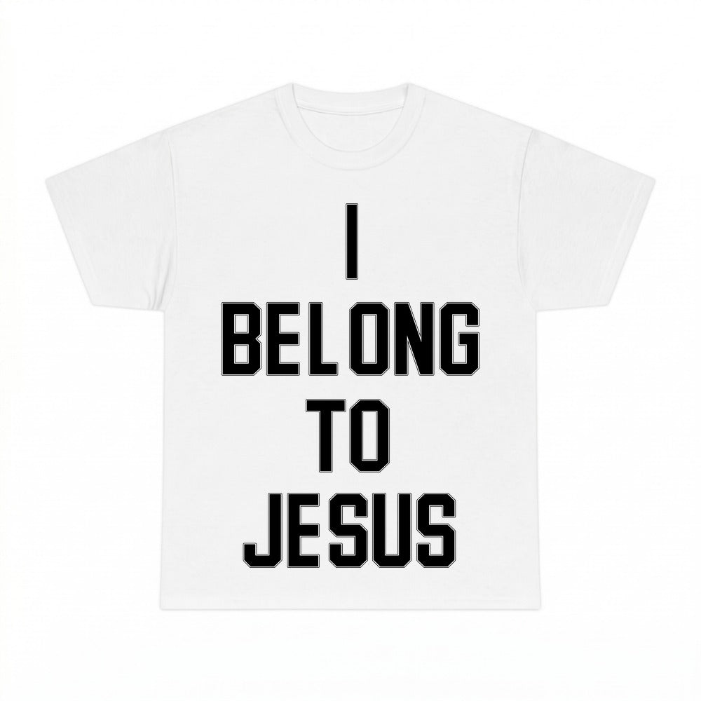 I Belong To Jesus shirt - White