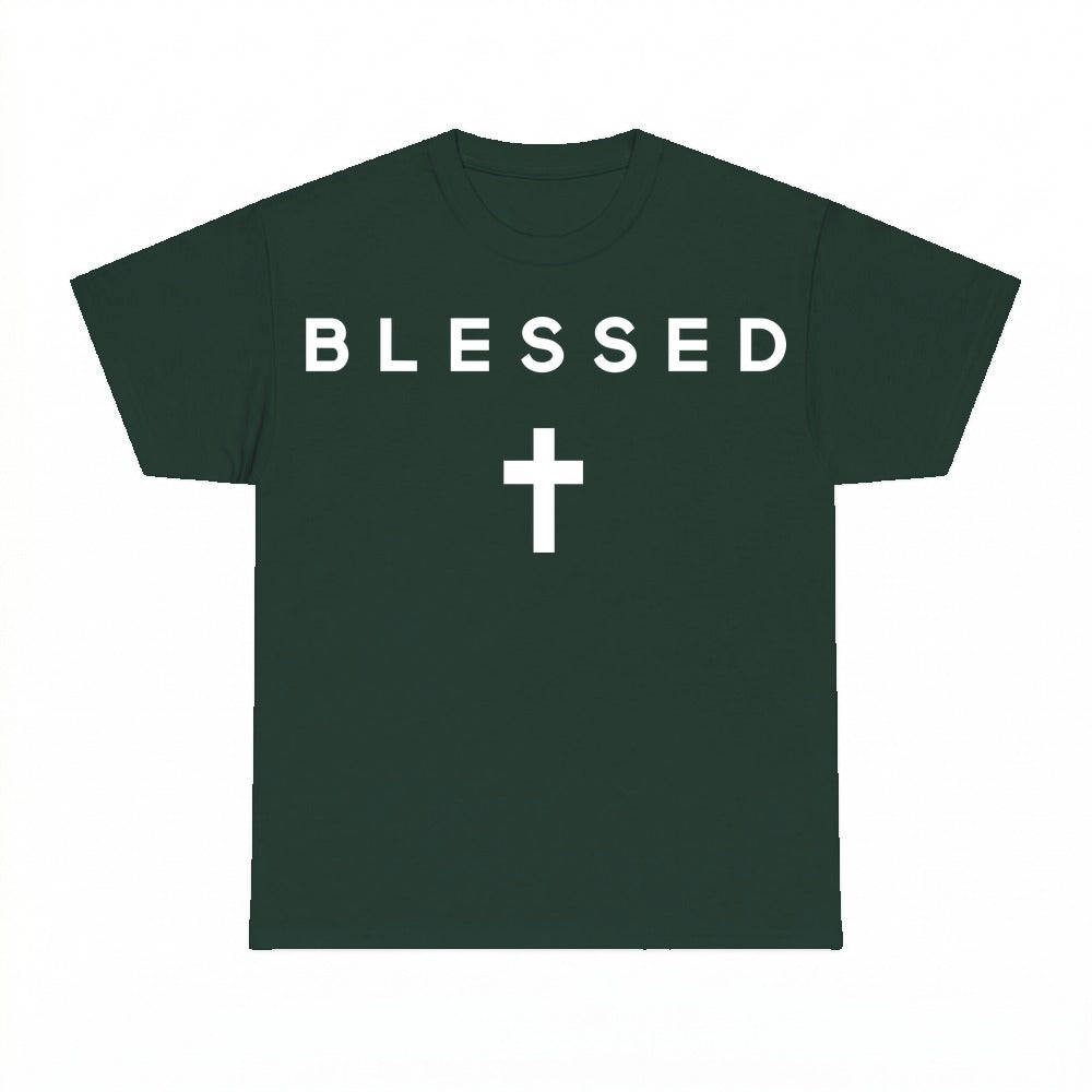 Simply Blessed shirt - Forest Green