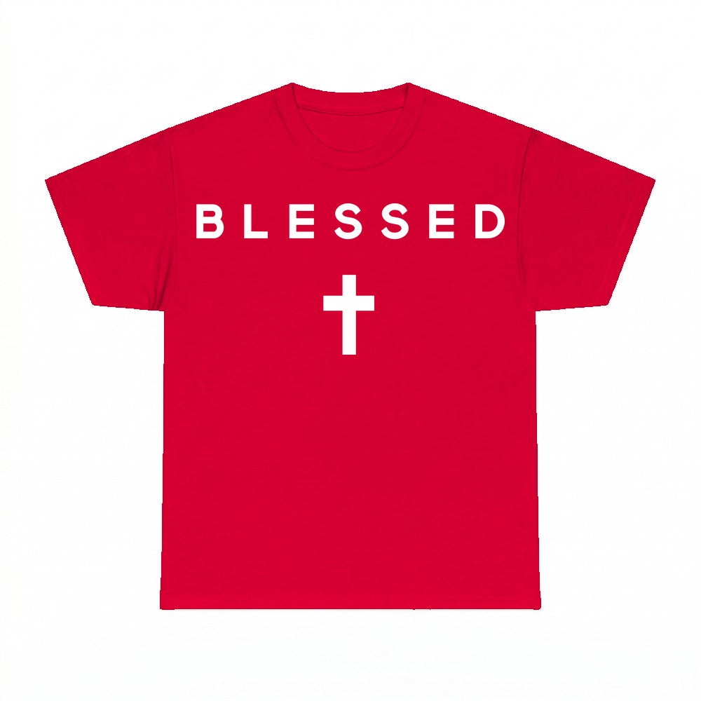 Simply Blessed shirt - Red