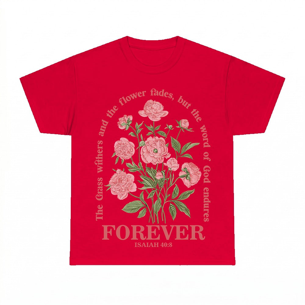 Boho Christian Pattern shirt - Red