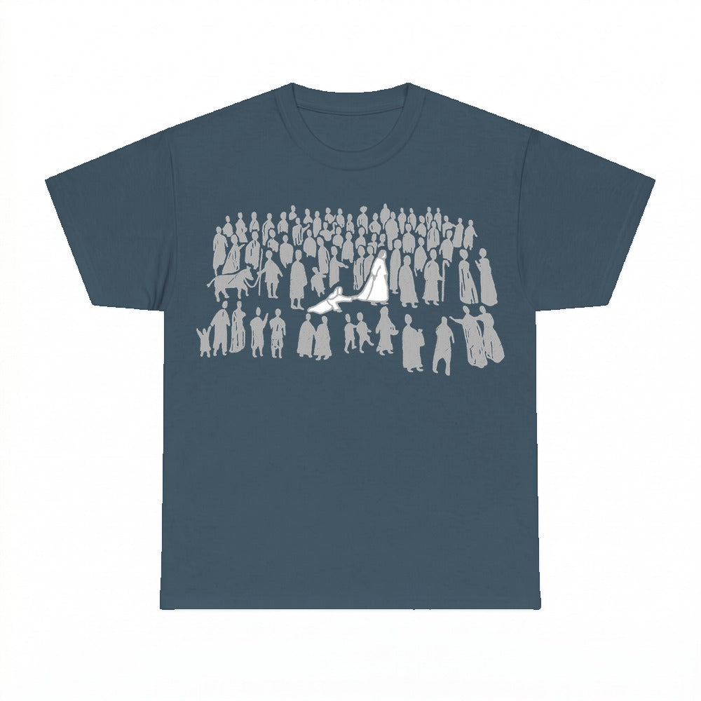 By His Wounds We Are Healed shirt - Dark Heather