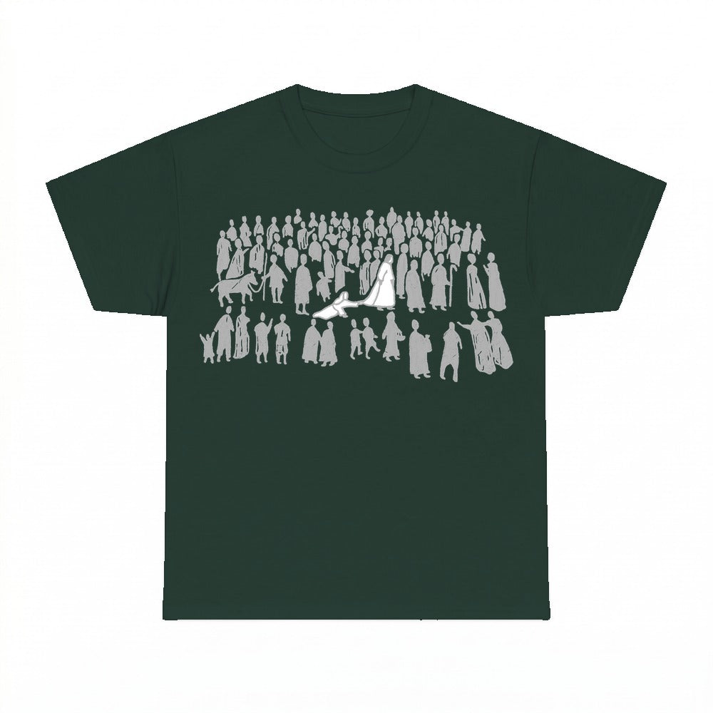 By His Wounds We Are Healed shirt - Forest Green