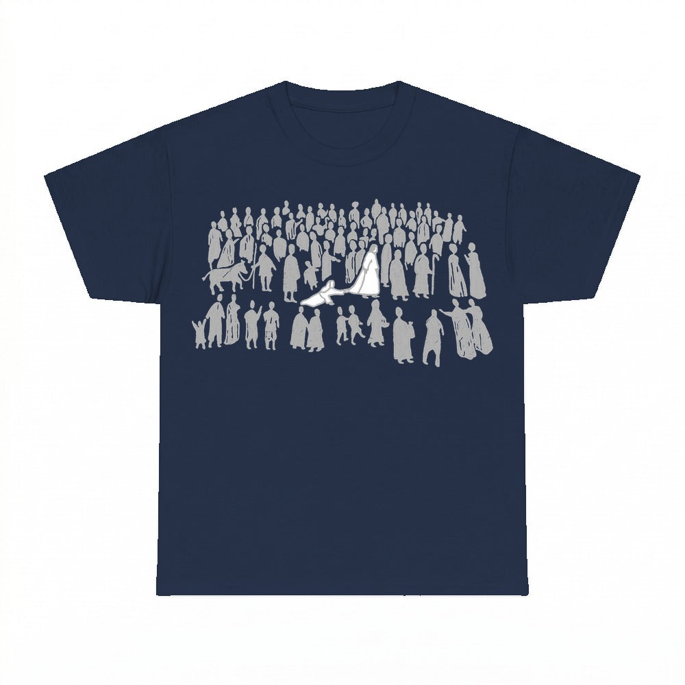 By His Wounds We Are Healed shirt - Navy