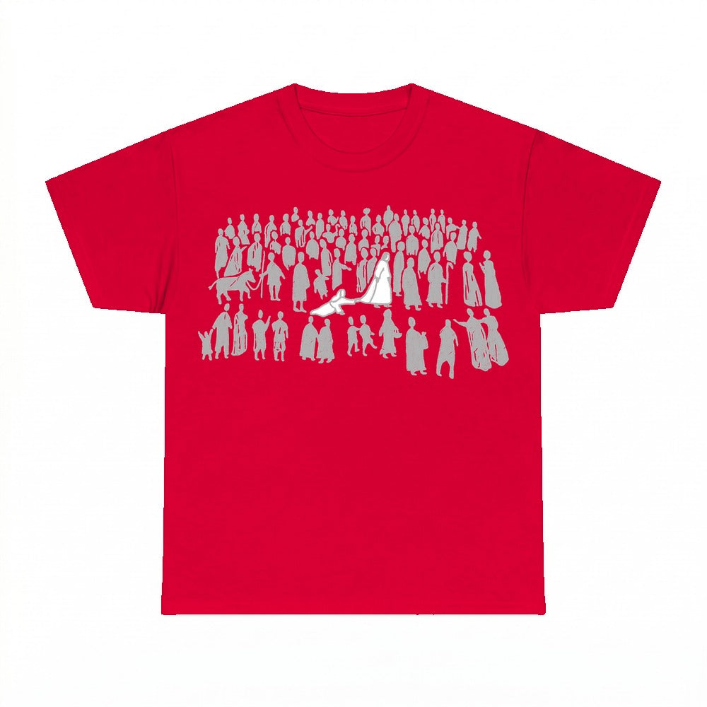 By His Wounds We Are Healed shirt - Red