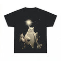 Cat Prayer shirt - Black