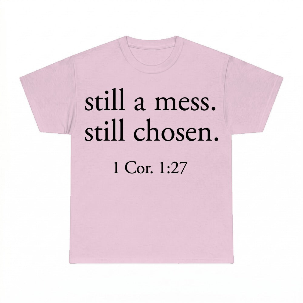 Rooted In His Word Psalm 1:2 shirt - Light Pink