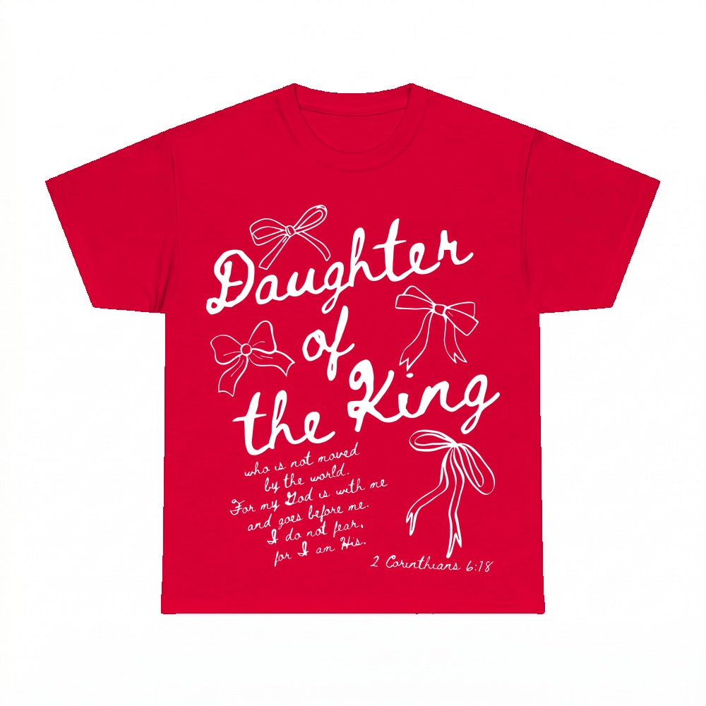 Daughter Of The King shirt - Red