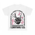 Death Where Is Your Sting shirt - White