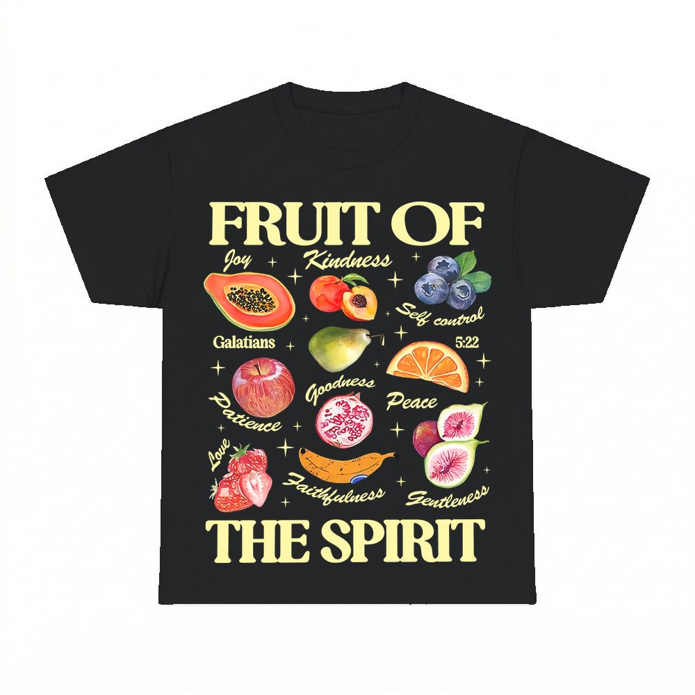 Fruit Of The Spirit shirt - Black