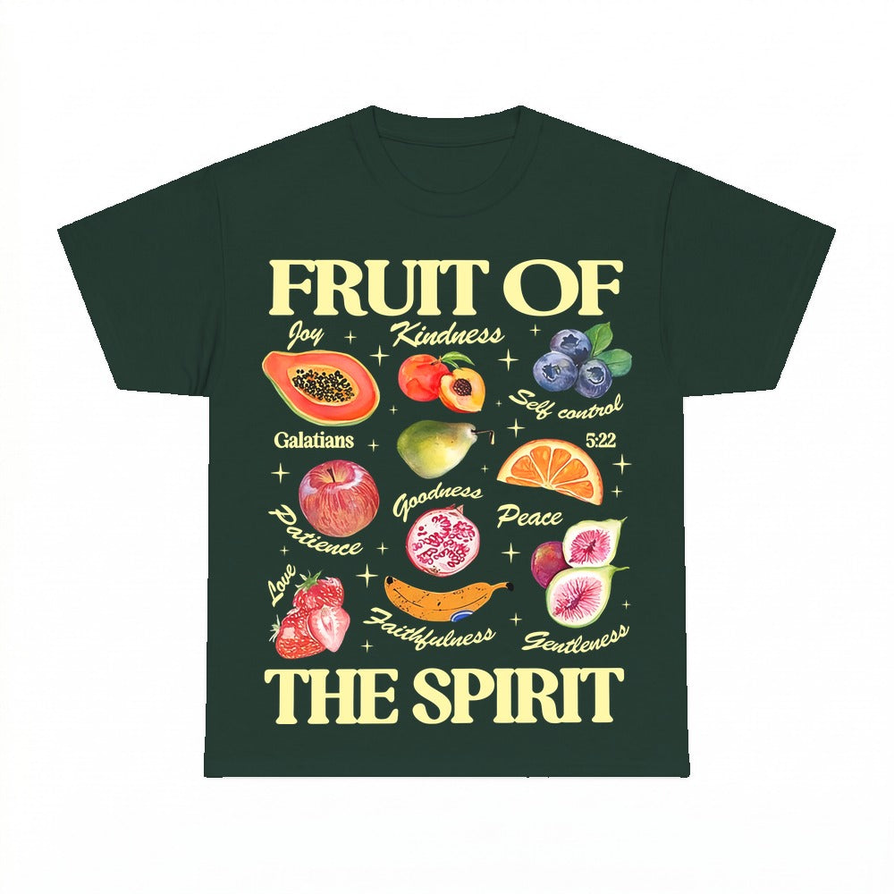 Fruit Of The Spirit shirt - Forest Green