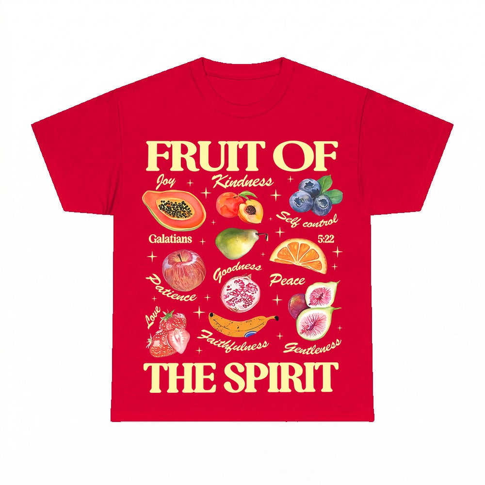 Fruit Of The Spirit shirt - Red