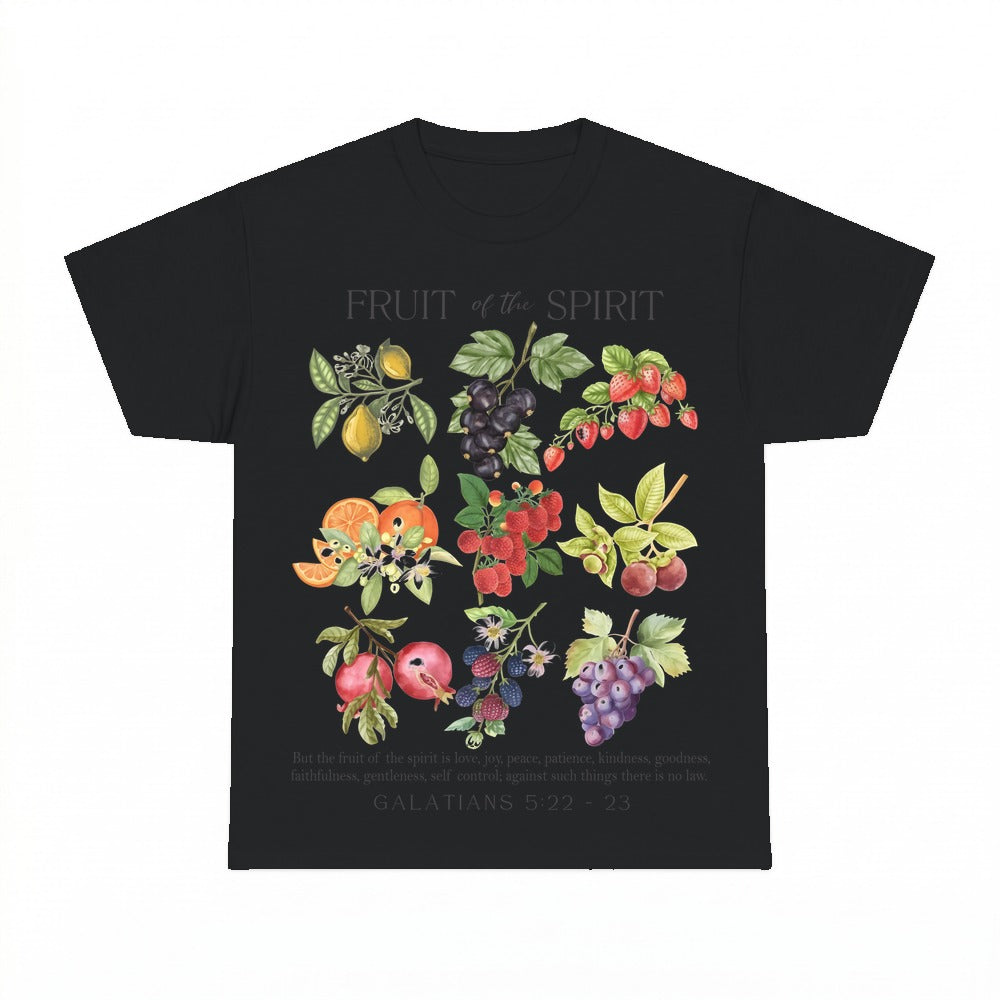 Fruit Of The Spirit Vintage shirt - Black