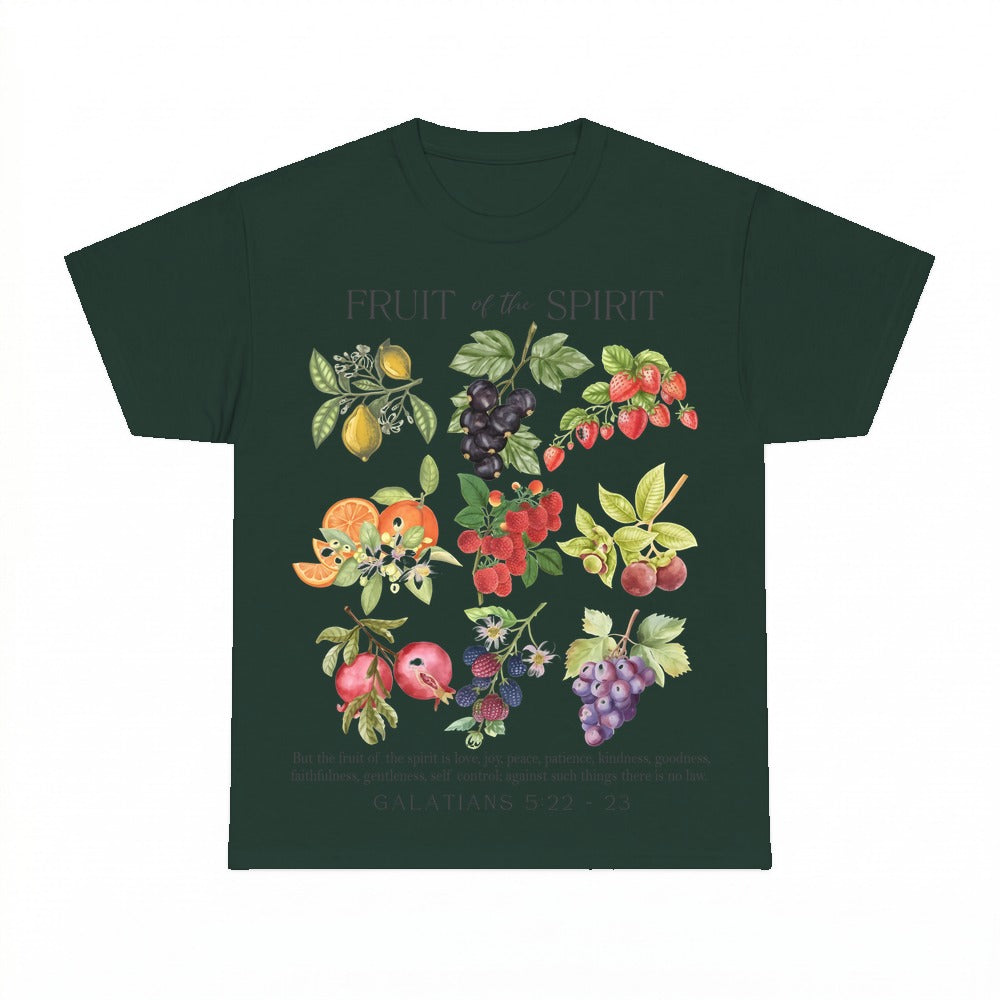 Fruit Of The Spirit Vintage shirt - Forest Green