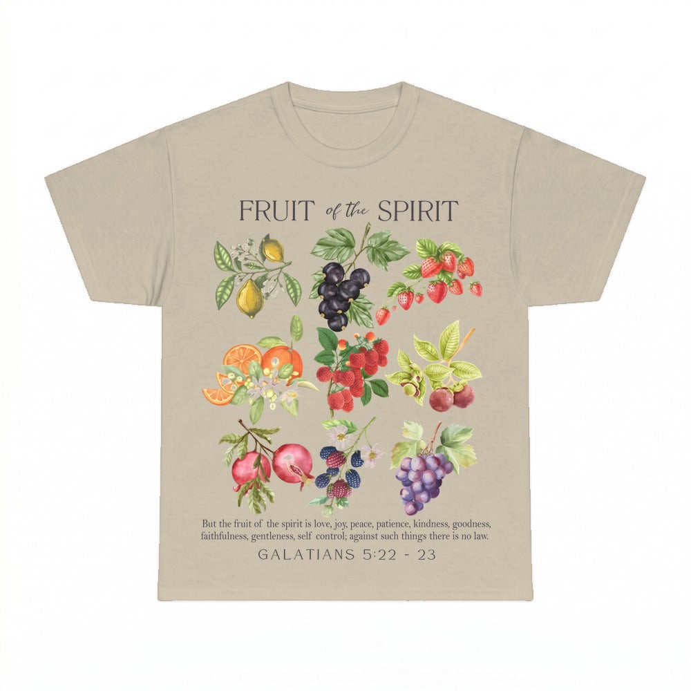 Fruit Of The Spirit Vintage shirt - Sand