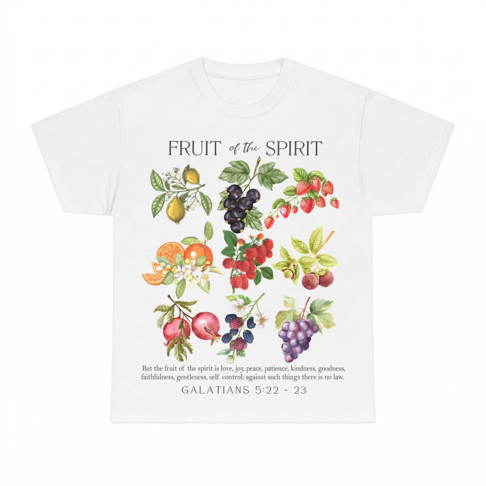 Fruit Of The Spirit Vintage shirt - White