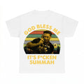 God Bless Me Summah shirt - White
