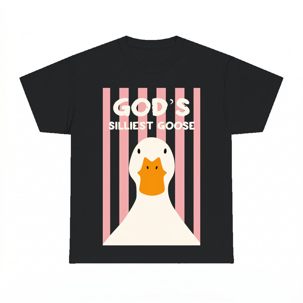 God's Silliest Goose shirt - Black