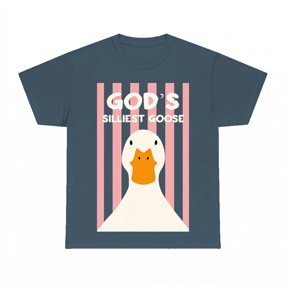 God's Silliest Goose shirt - Dark Heather