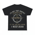 I'm Not That Perfect Christian shirt - Black