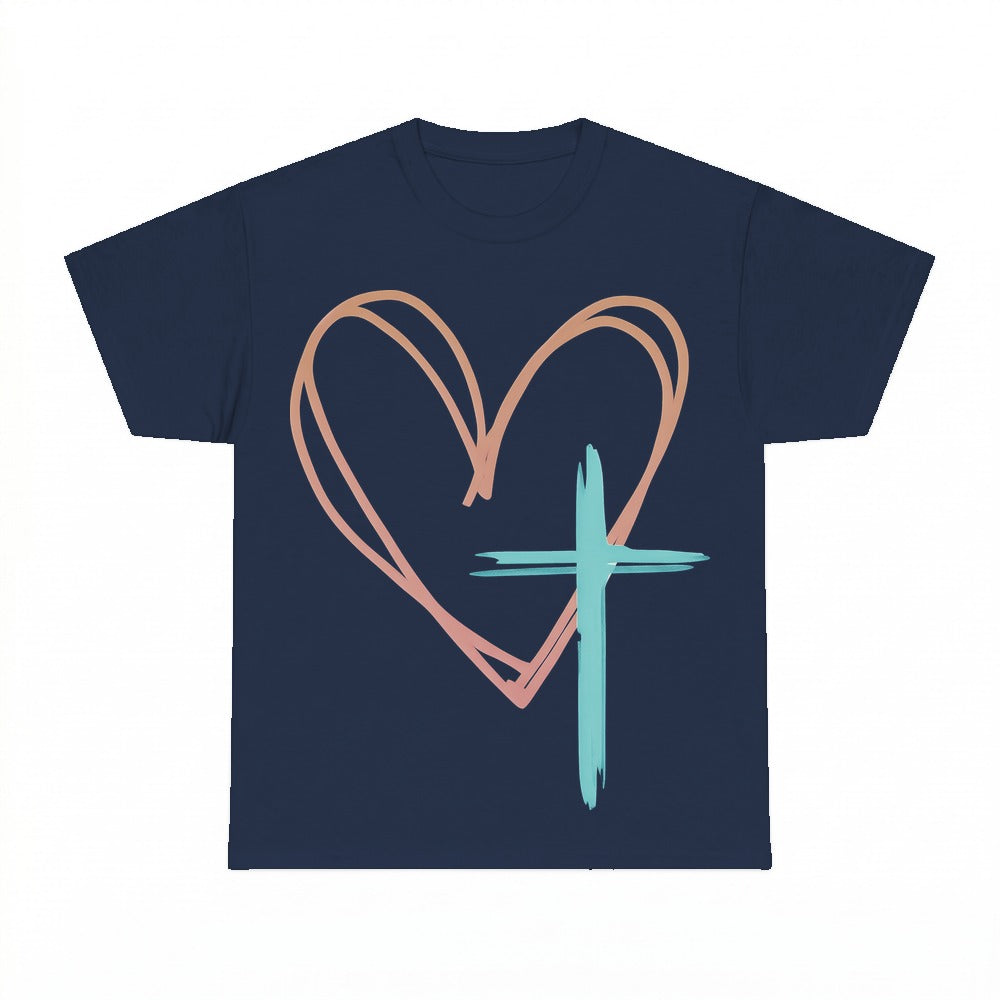 Jesus Has My Back shirt - Navy