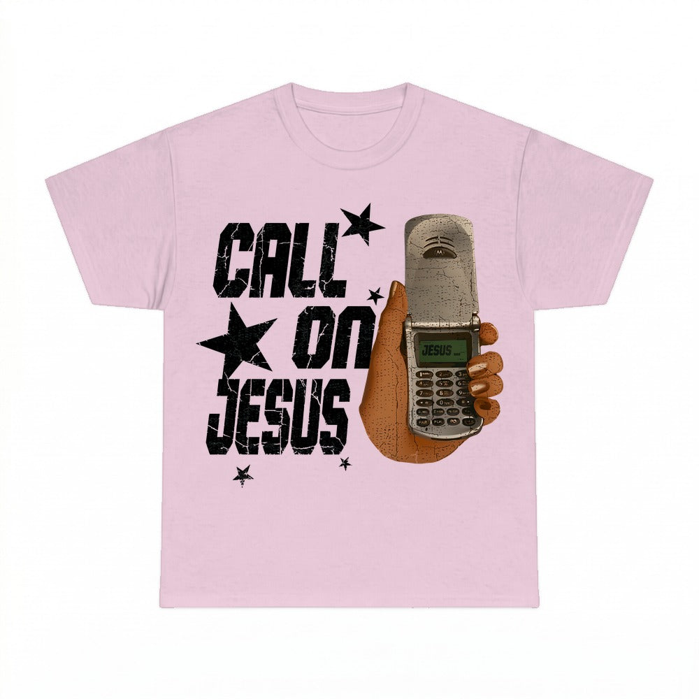 Jesus Is Calling shirt - Light Pink