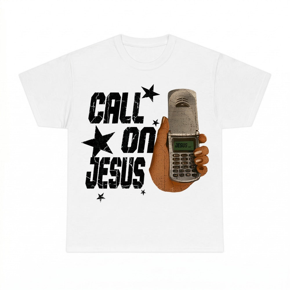 Jesus Is Calling shirt - White