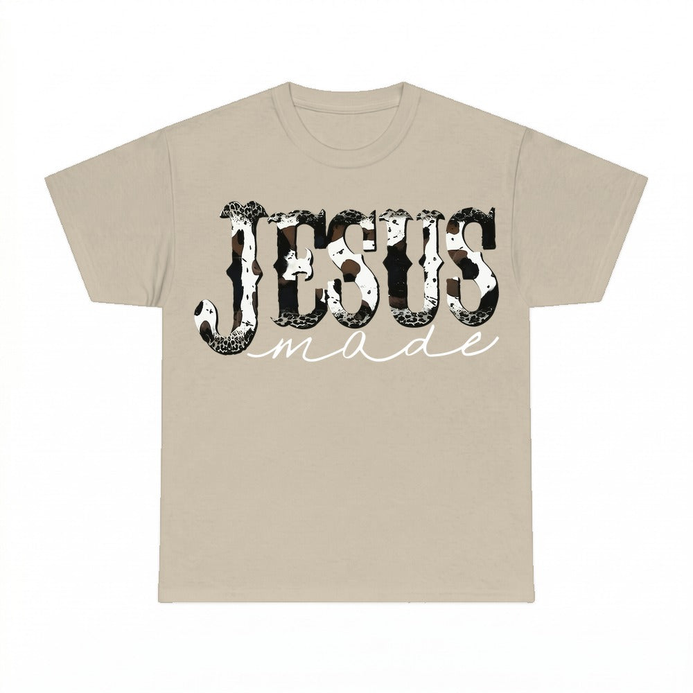 Jesus Made Western shirt - Sand