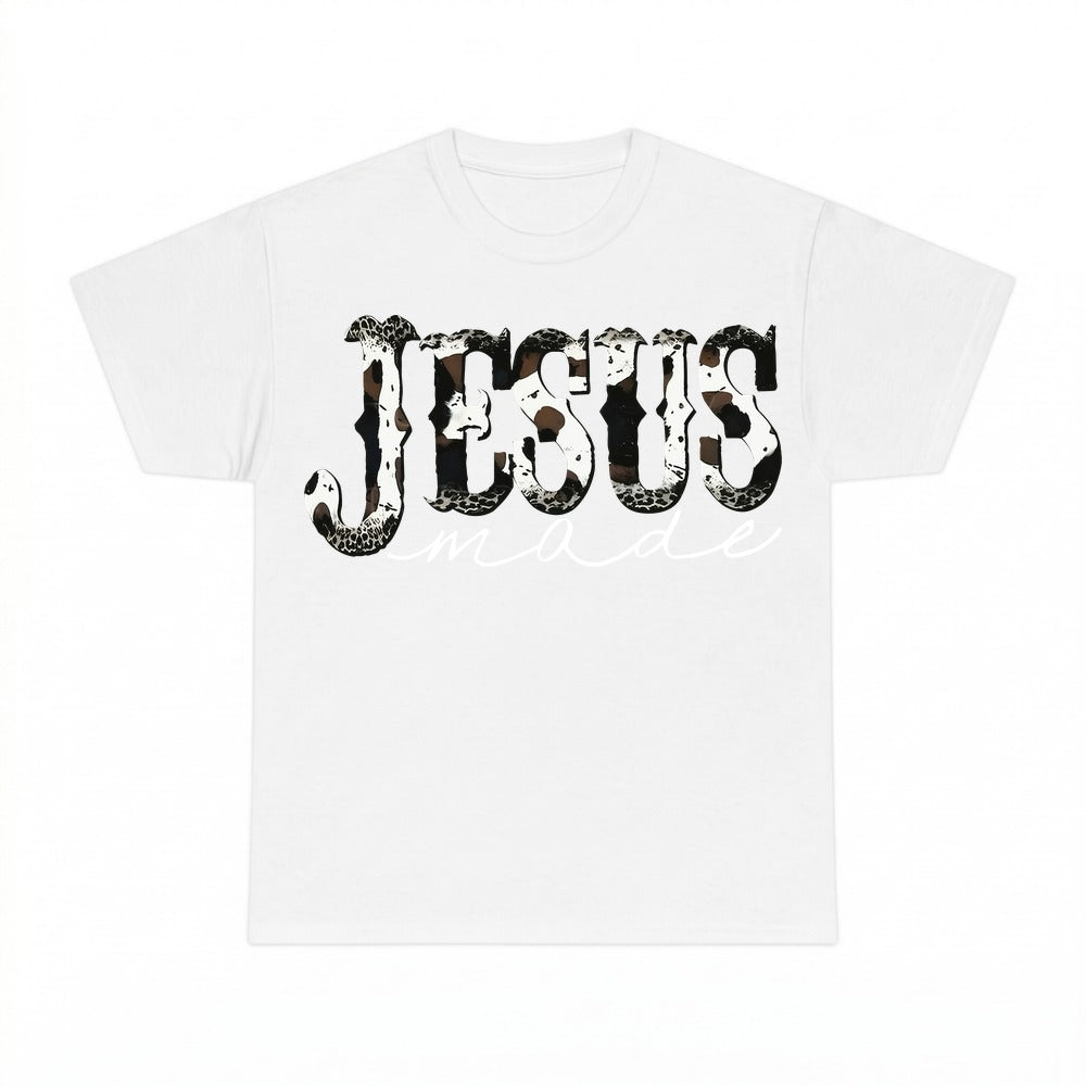 Jesus Made Western shirt - White