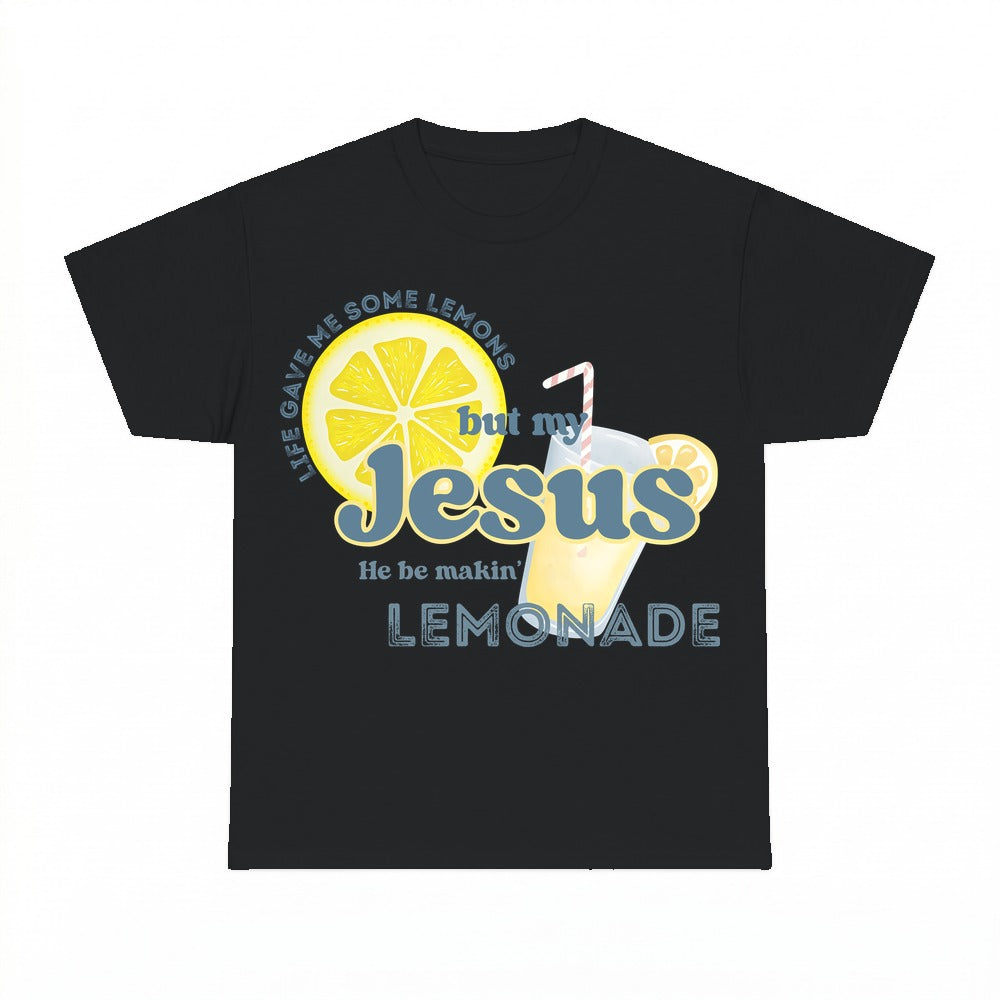 Life Gave Me Lemons Jesus Lemonade shirt - Black