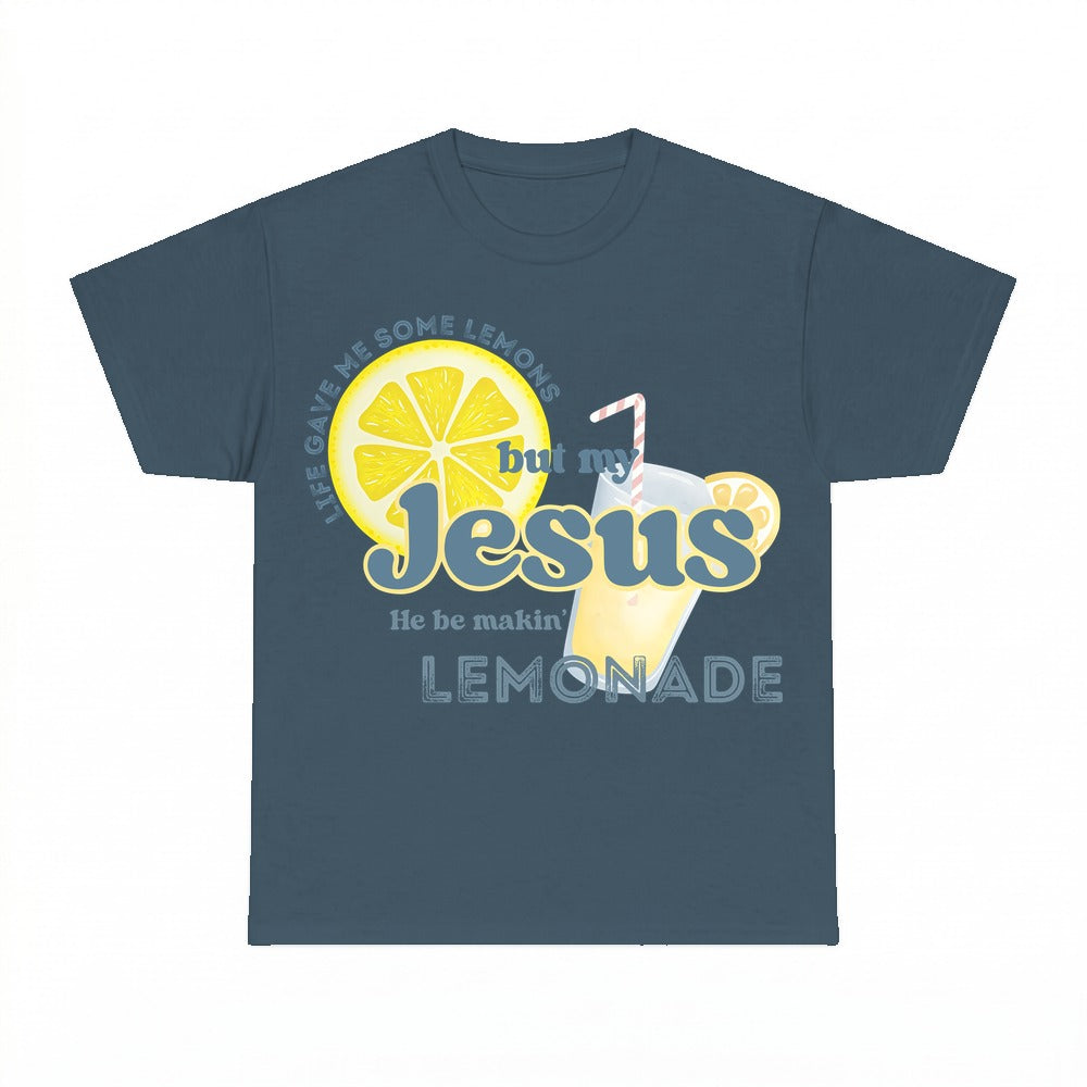 Life Gave Me Lemons Jesus Lemonade shirt - Dark Heather