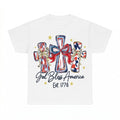 God Bless America shirt - White