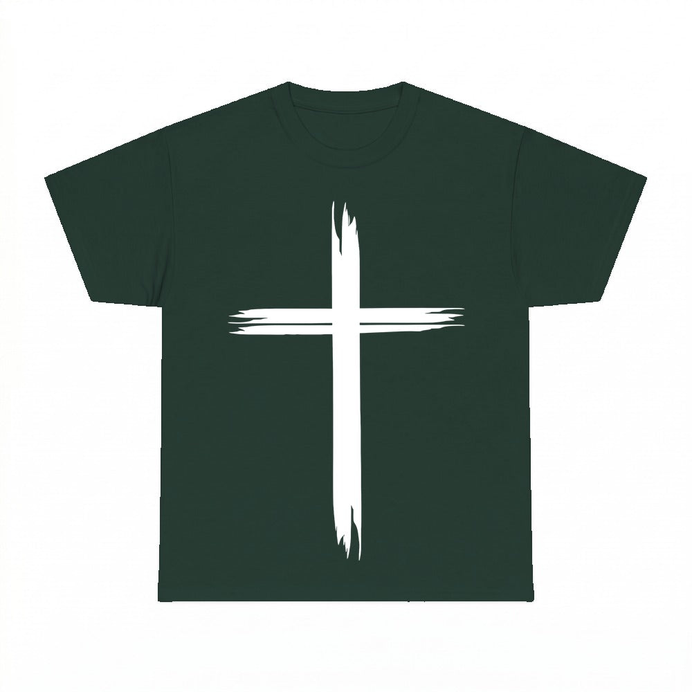 Philippians 4:13 Christian shirt - Forest Green