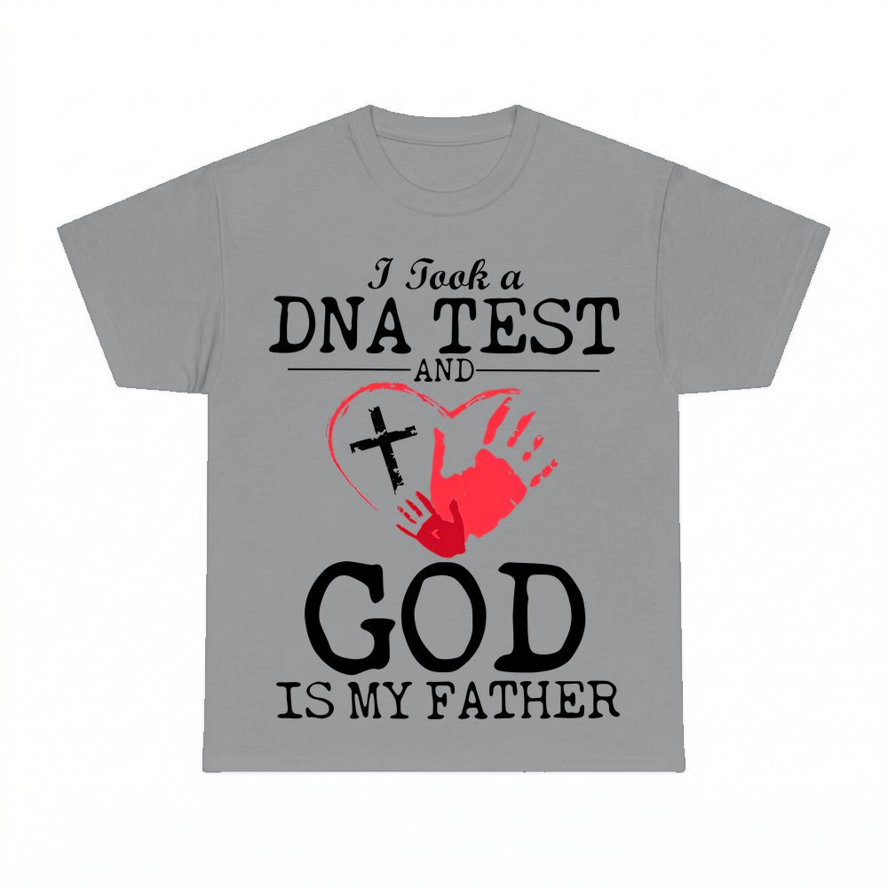 I Took A DNA Test God Is My Father shirt - Sport Grey